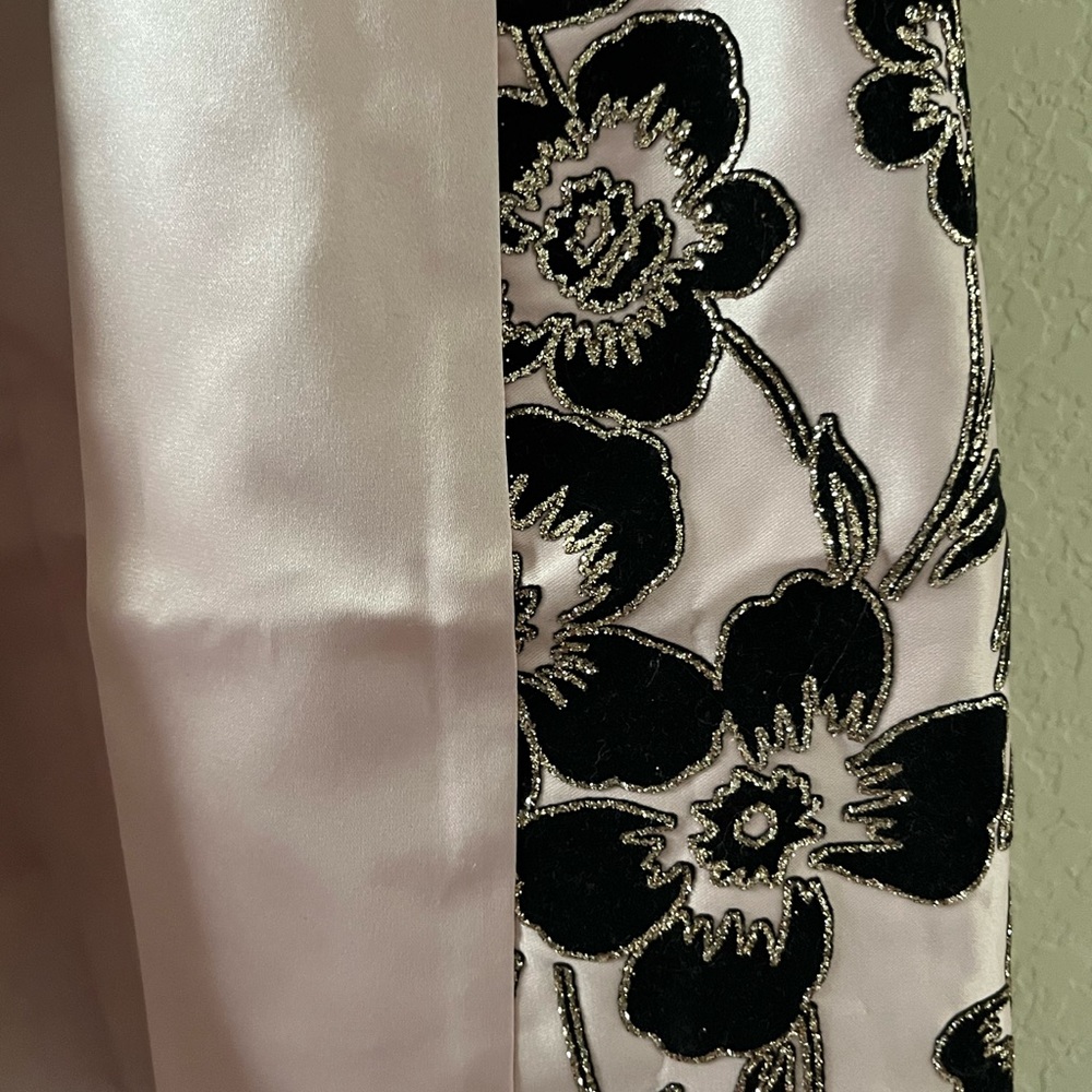 Rare Editions Girls Party Dress | Size 14 | Velvet & Satin | Rose Gold Glitter - Picture 17 of 17